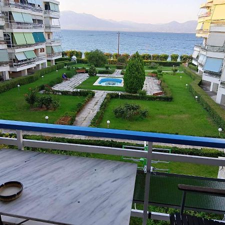 Apartment With Sea View Oropos Bagian luar foto